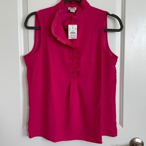 NWT J. Crew pink top